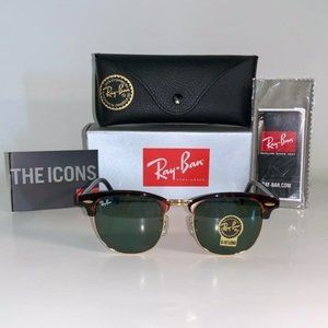 Ray-Ban RB3016 Clubmaster Sunglasses Unisex